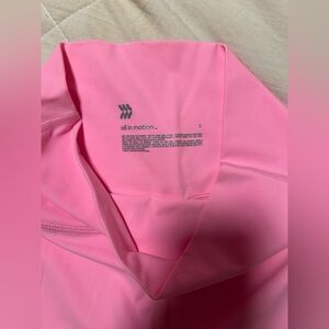 S All in motion high rise seamless pink leggings
